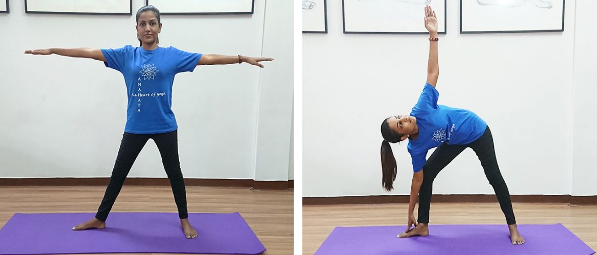 Muscle Engagement in Triangle Pose